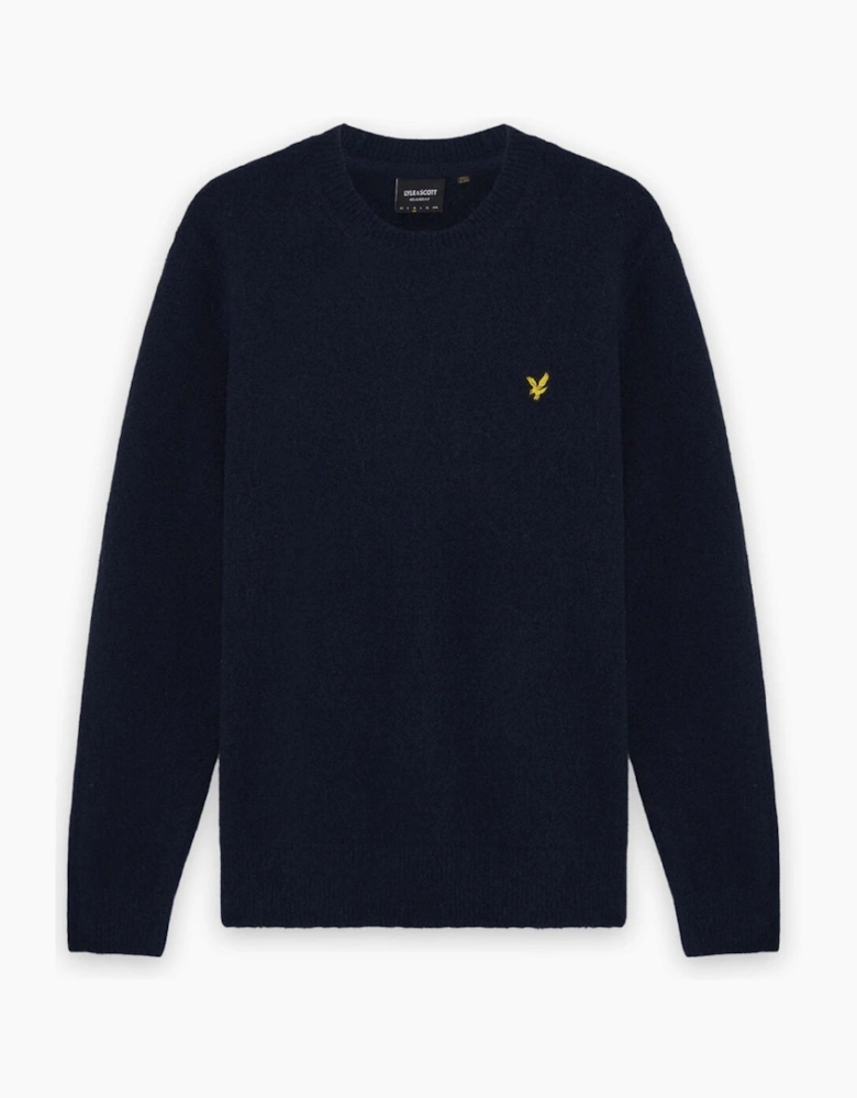 Lyle & Scott Mens Big & Tall Brushed Crew Neck Jumper
