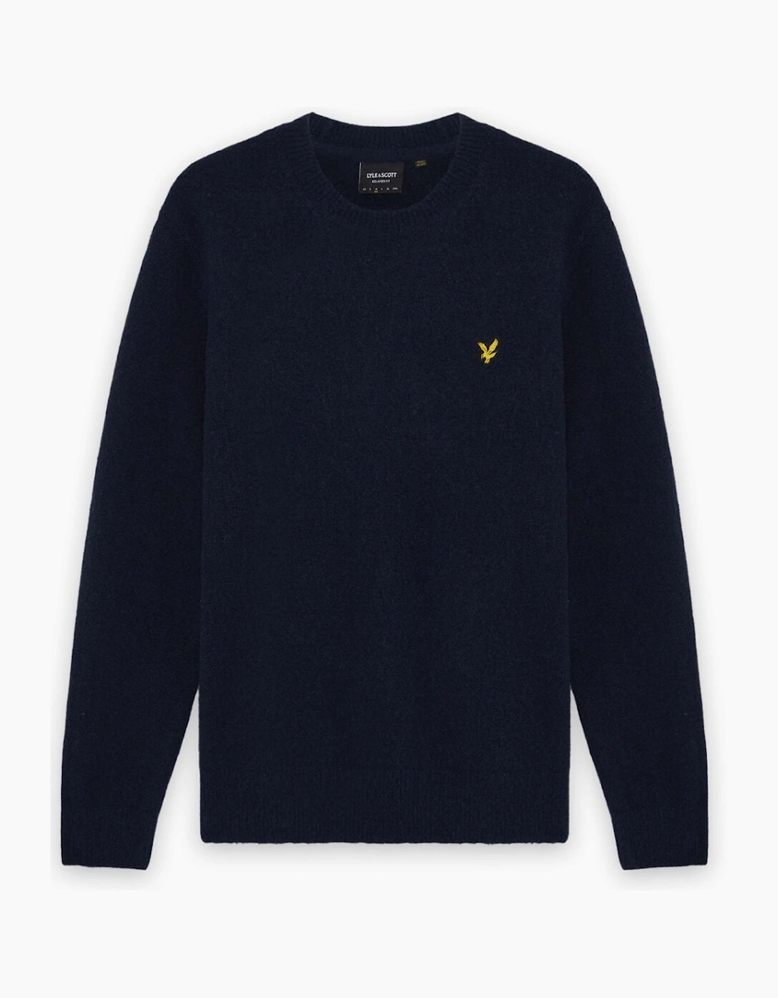 Lyle & Scott Mens Big & Tall Brushed Crew Neck Jumper