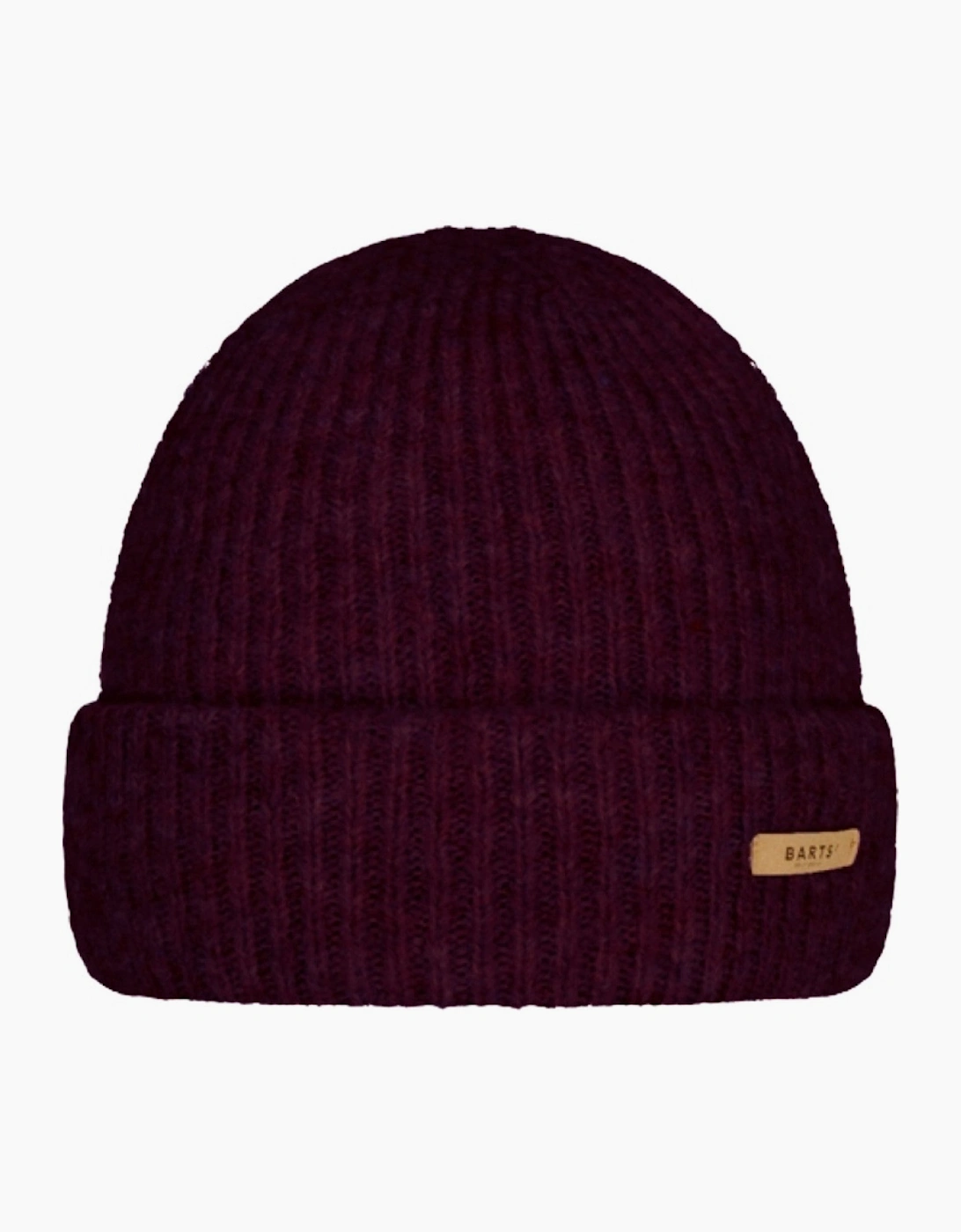 Barts Womens Witzia Stretchy Ribbed Knit Knitted Beanie Hat