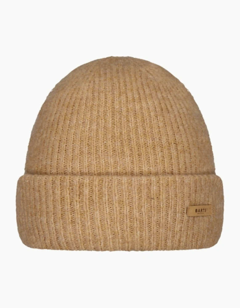 Barts Womens Witzia Stretchy Ribbed Knit Knitted Beanie Hat