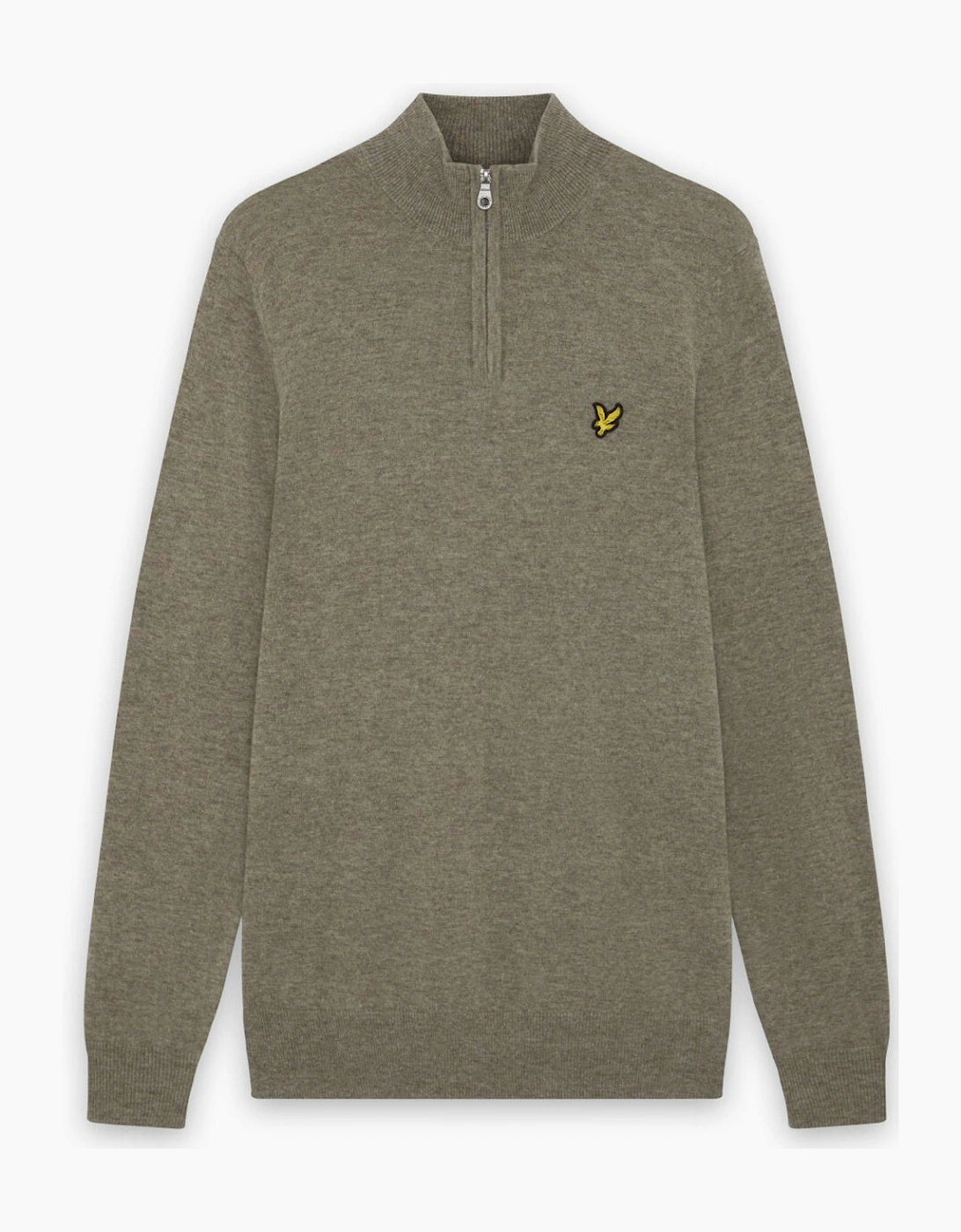 Lyle & Scott Mens Big & Tall Quarter Zip Knitwear Jumper