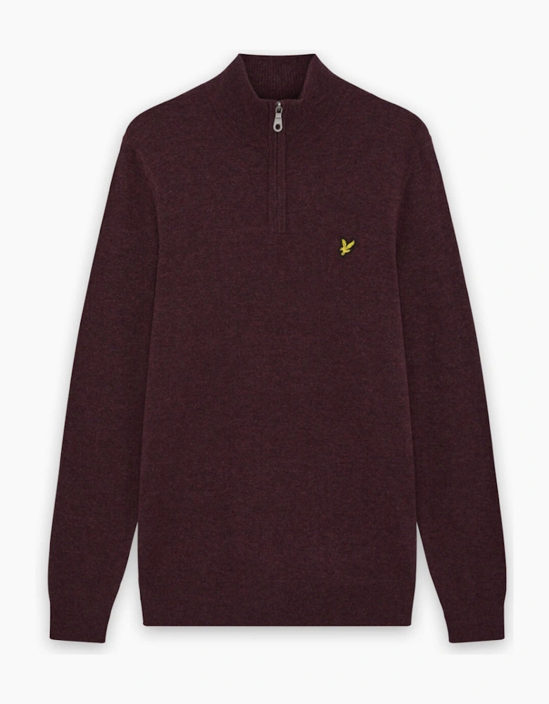 Lyle & Scott Mens Big & Tall Quarter Zip Knitwear Jumper