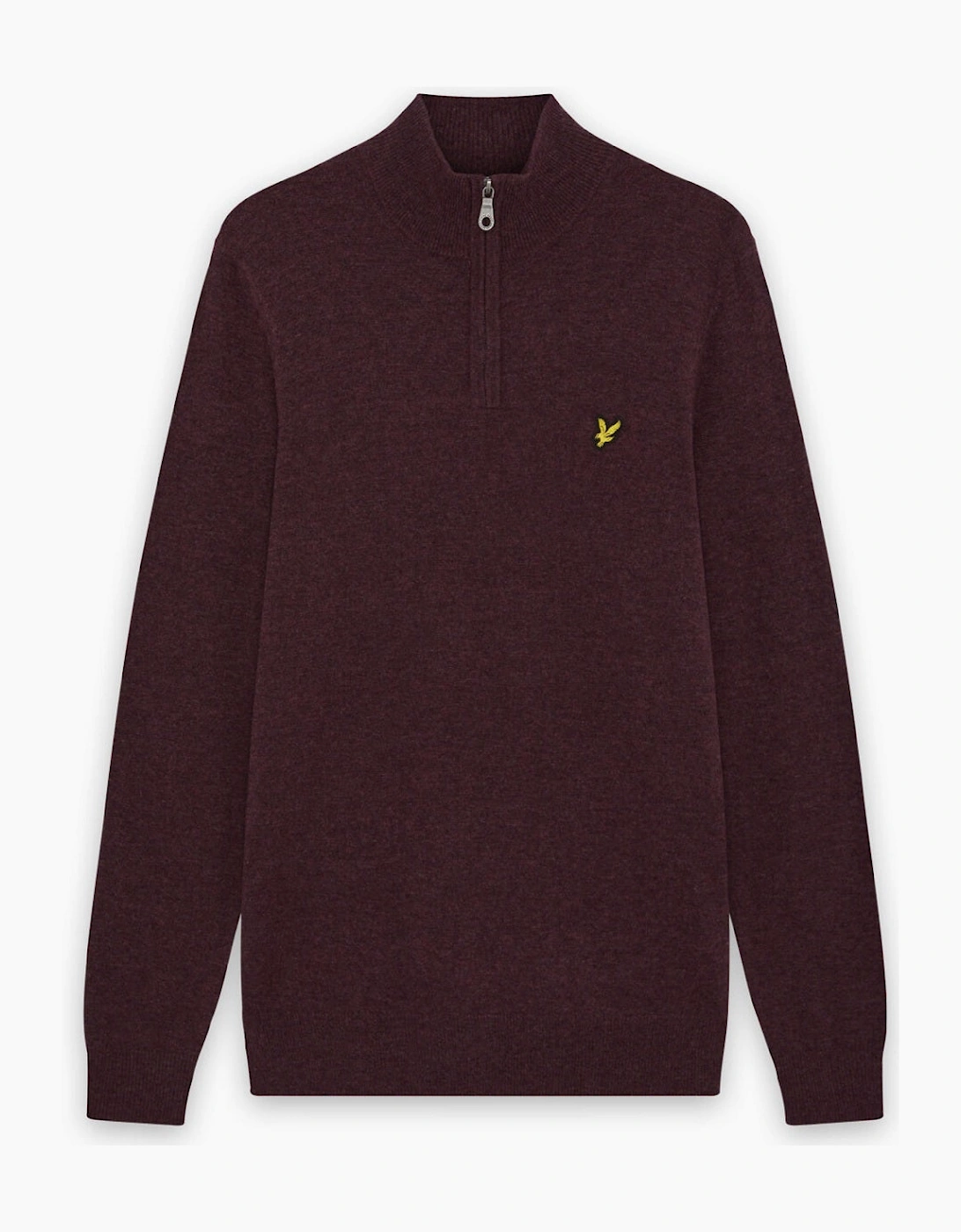 Lyle & Scott Mens Big & Tall Quarter Zip Knitwear Jumper