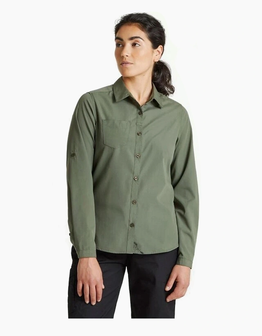 Craghoppers Womens/Ladies Kiwi Long-Sleeved Shirt