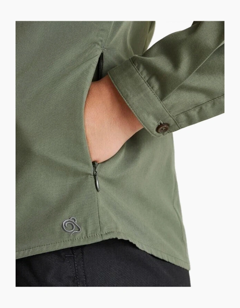 Craghoppers Womens/Ladies Kiwi Long-Sleeved Shirt