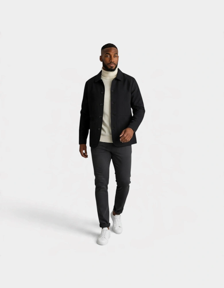 Lightweight Filled Jacket Laurel Black