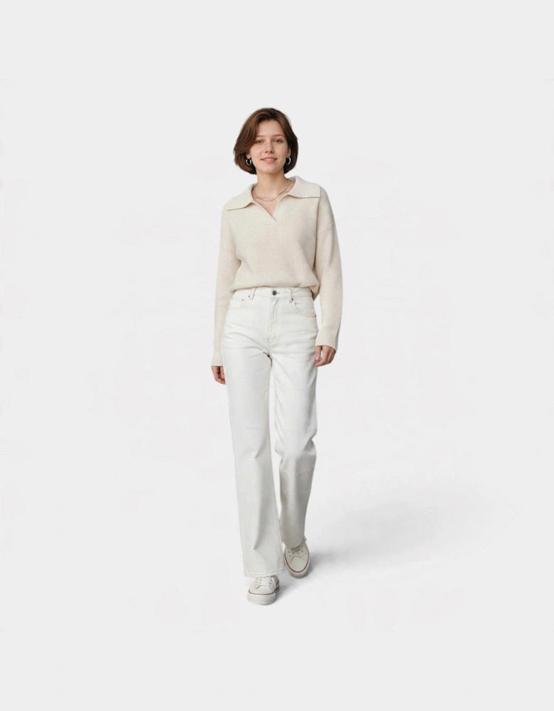 MM6 Panelled Jeans Off-White