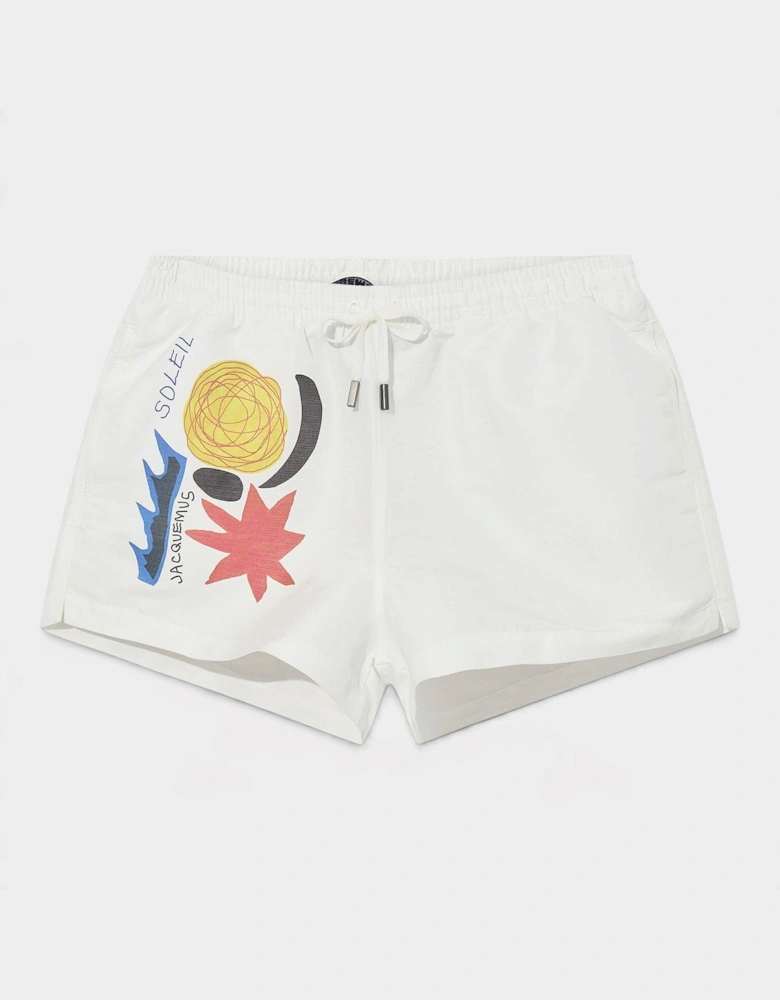 Le Maillot Pingo Print White Arty Sun