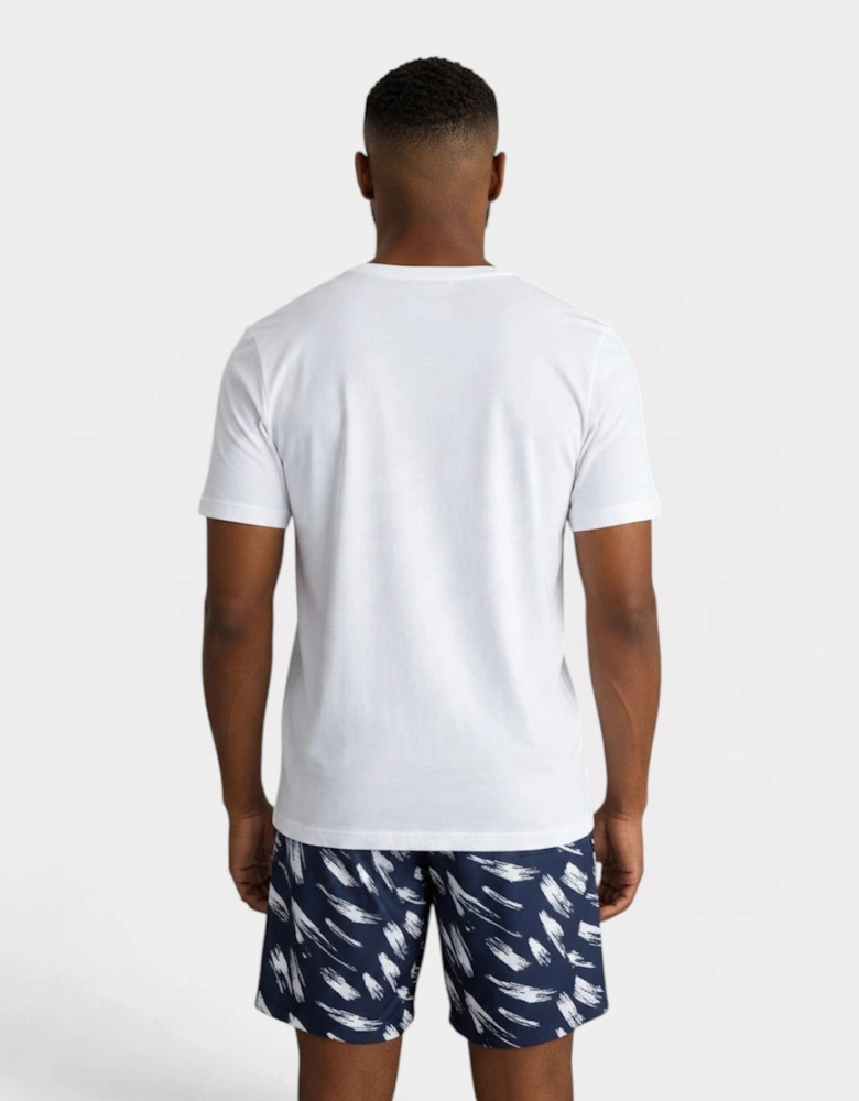 Mending Logo T-Shirt Lily White