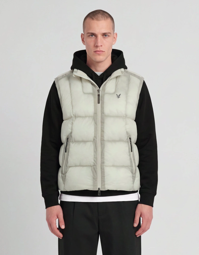 Translucent Puffer Gilet