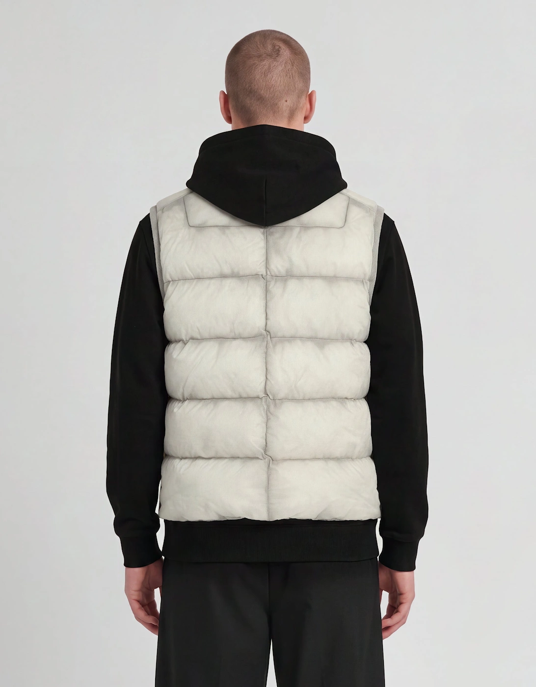 Translucent Puffer Gilet