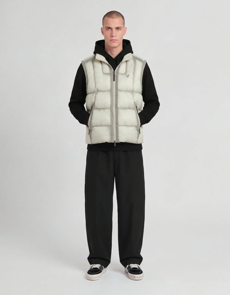 Translucent Puffer Gilet