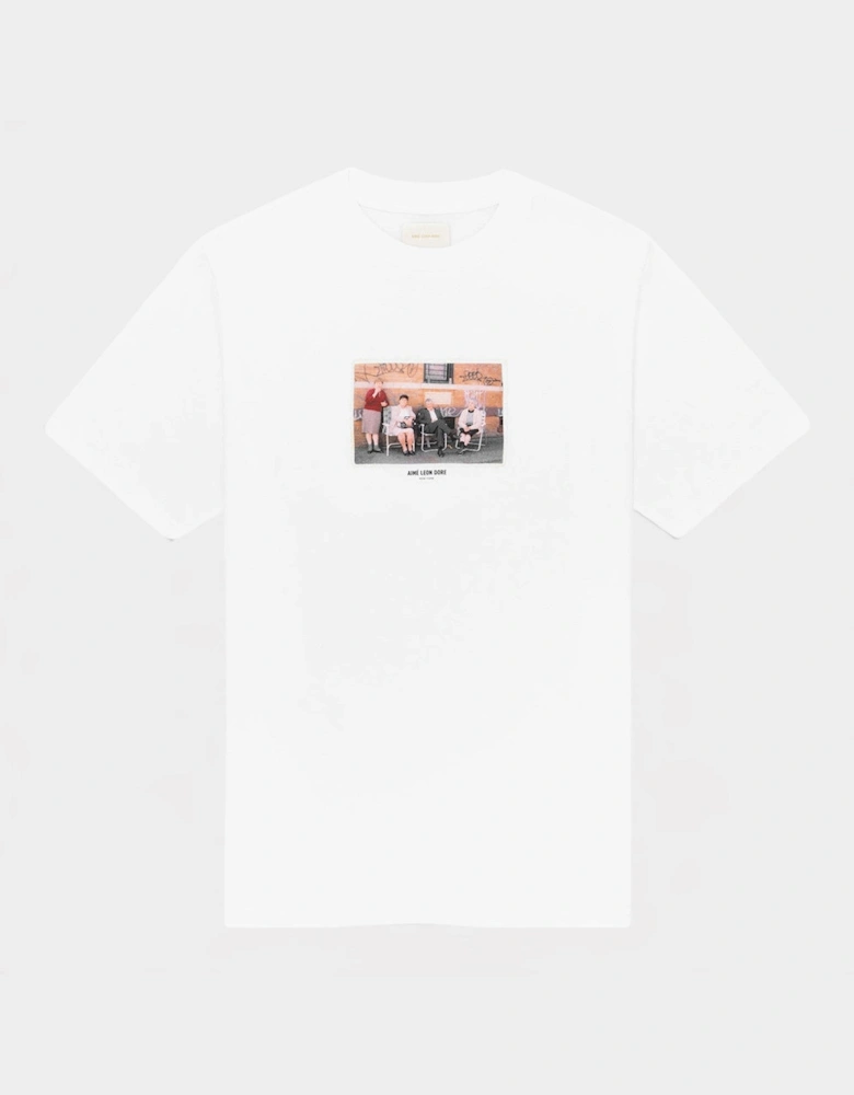 FW23 Fall Photo Tee Sitting White