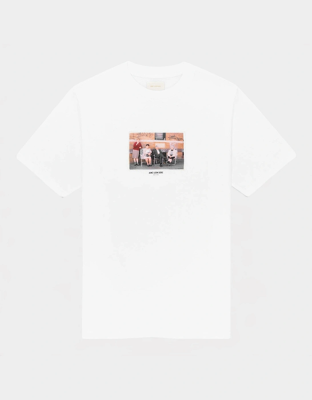 FW23 Fall Photo Tee Sitting White
