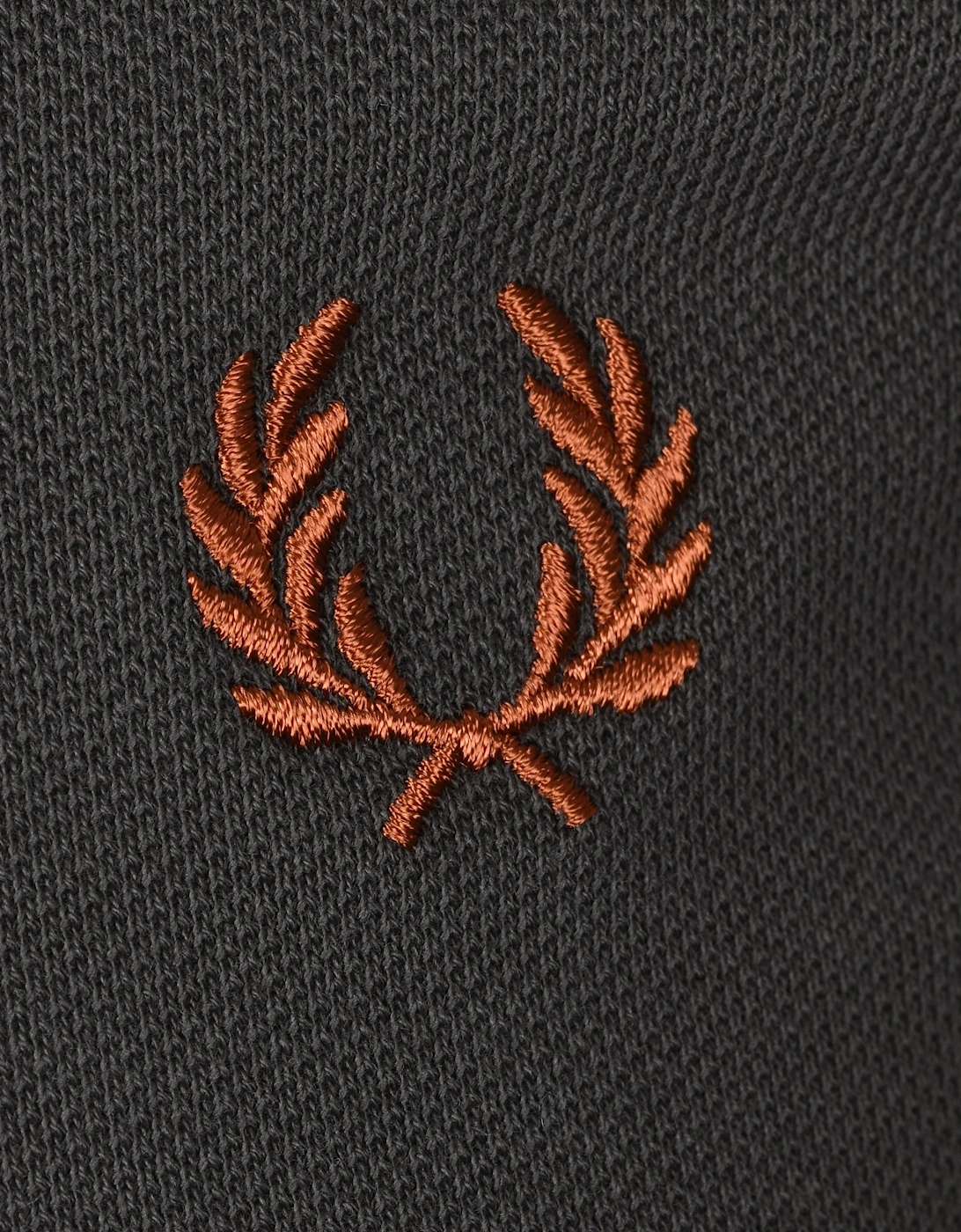 Fred Perry Twin Tipped Polo Shirt Field Green/Nutflake
