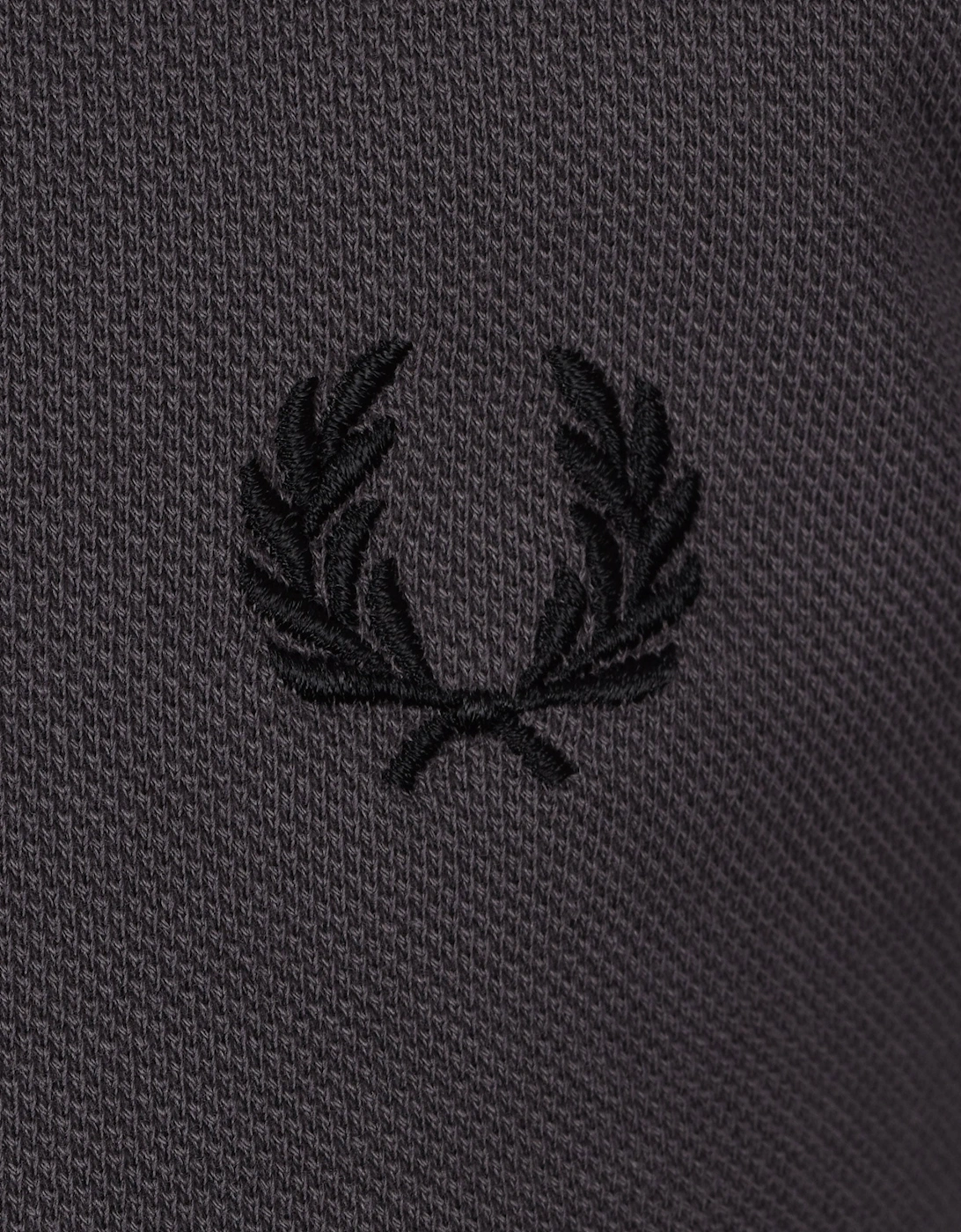 Fred Perry Twin Tipped Polo Shirt Gun Metal/Coral/Black