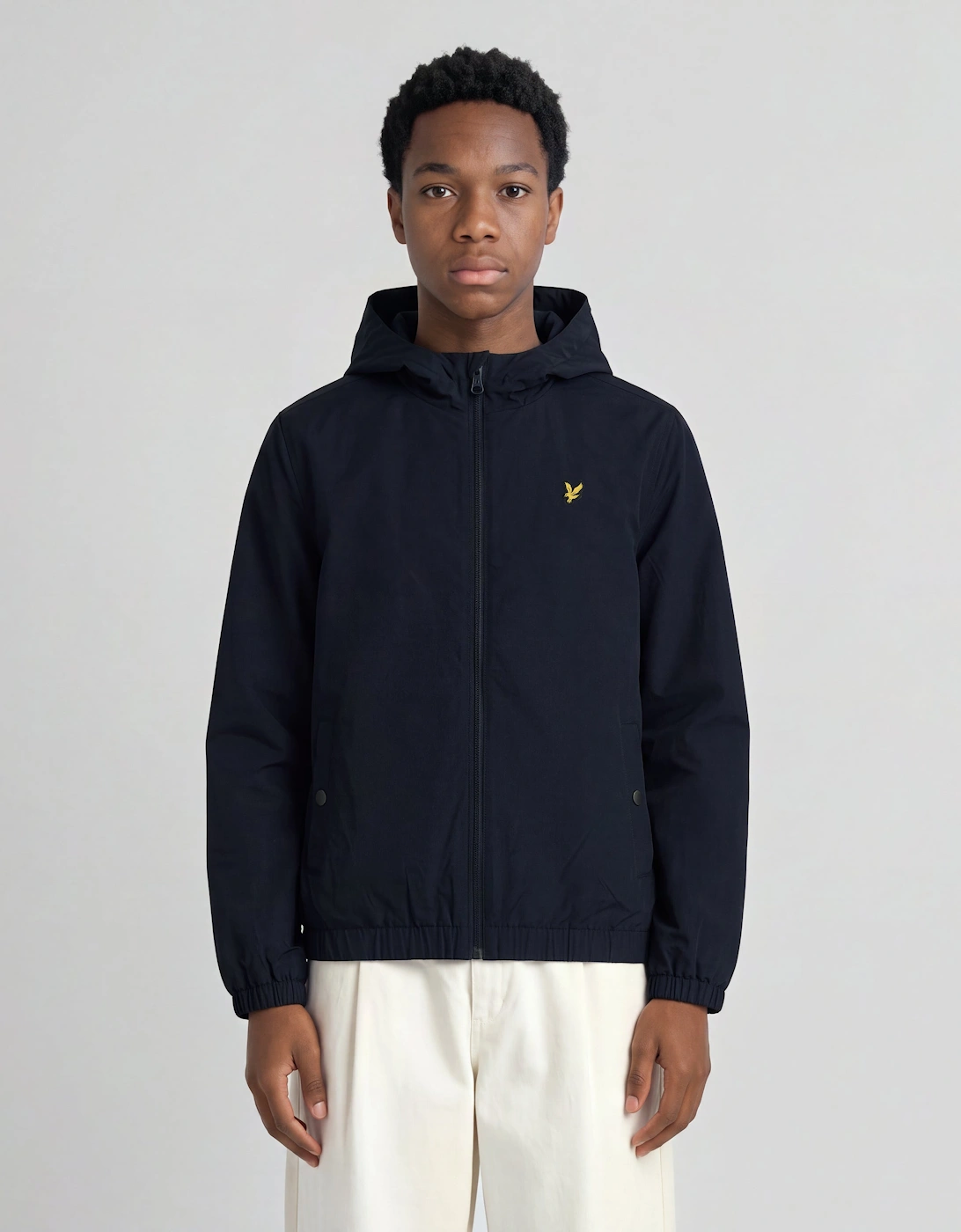 Kids Zip Through Hooded Jacket