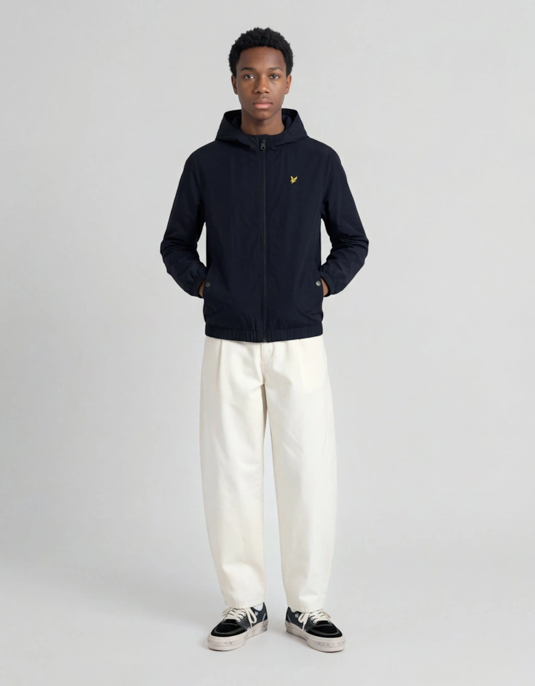 Kids Zip Through Hooded Jacket