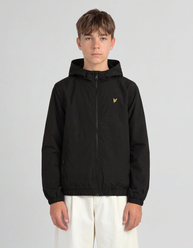 Kids Zip Through Hooded Jacket