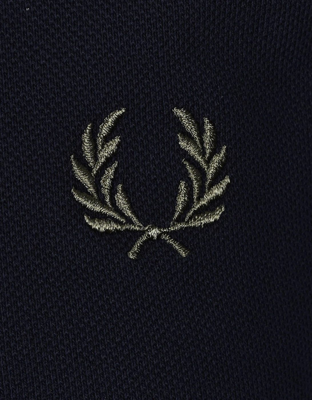 Fred Perry Twin Tipped Polo Shirt Navy/Nut Flake/Field Green