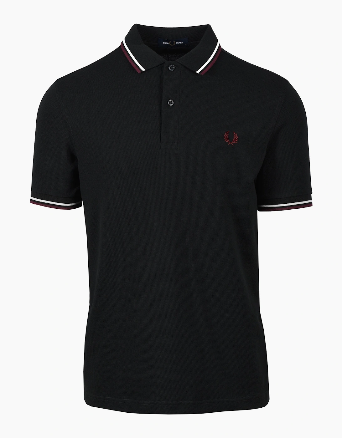 Fred Perry Twin Tipped Polo Shirt Night Green