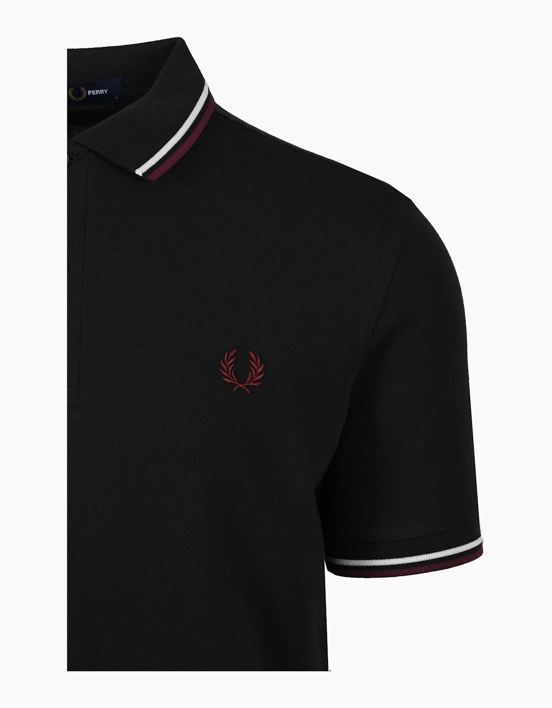 Fred Perry Twin Tipped Polo Shirt Night Green