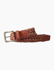 16 Lrg Tan Weave Lea
