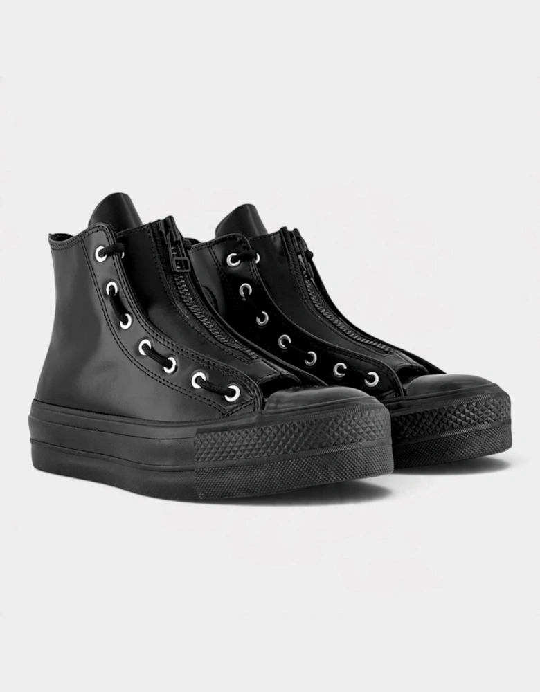 Chuck Taylor All Star Lift Platform Leather High Black