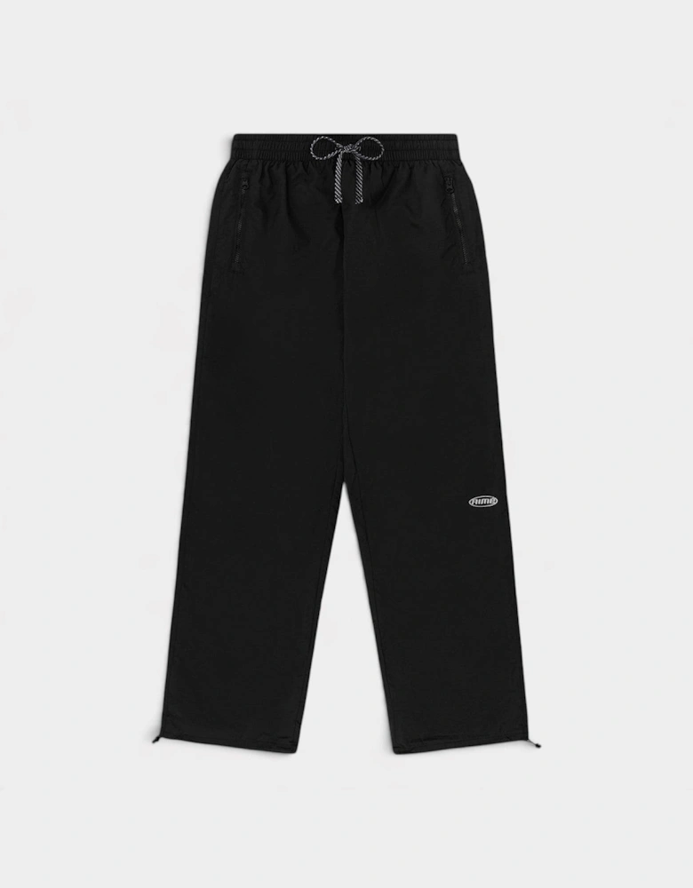 Sport Logo Nylon Pant Jet Black