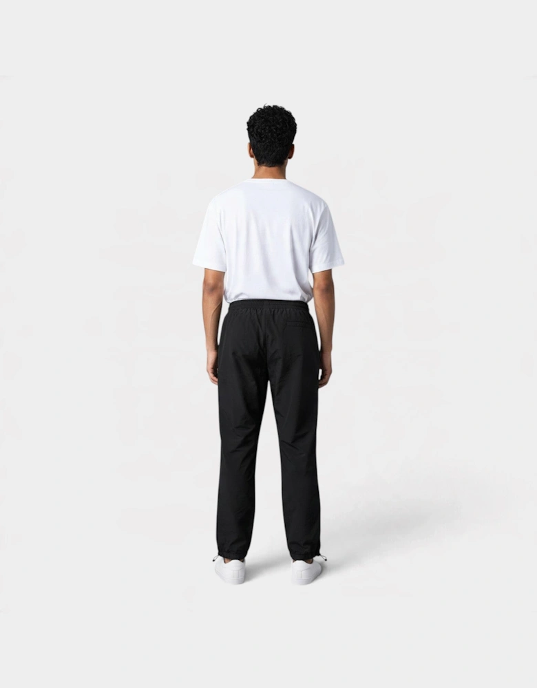 Sport Logo Nylon Pant Jet Black