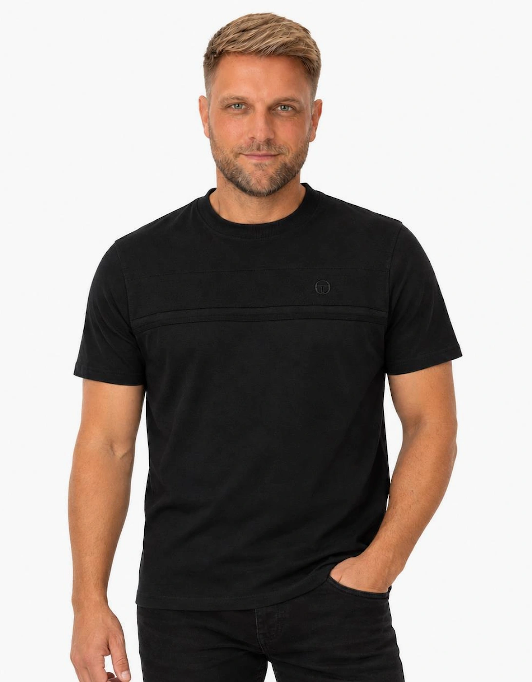 Sergio Tacchini Tonal Dama T-Shirt Triple Black