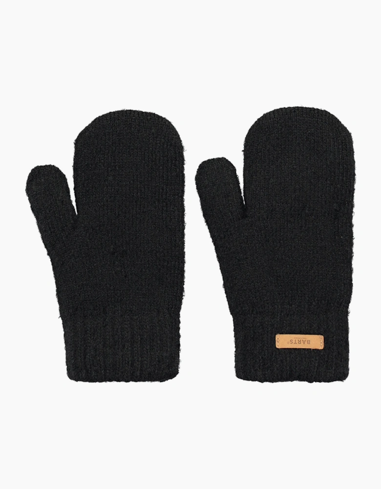 Barts Womens Witzia Comfy Knitted Fleece Lines Mittens