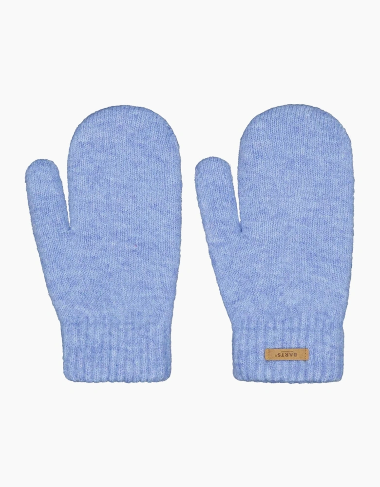 Barts Womens Witzia Comfy Knitted Fleece Lines Mittens