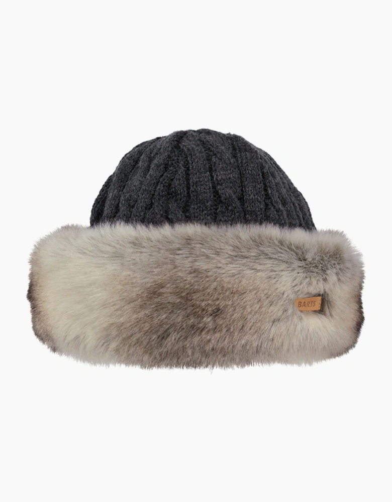 Barts Womens Fur Cable Band Hat