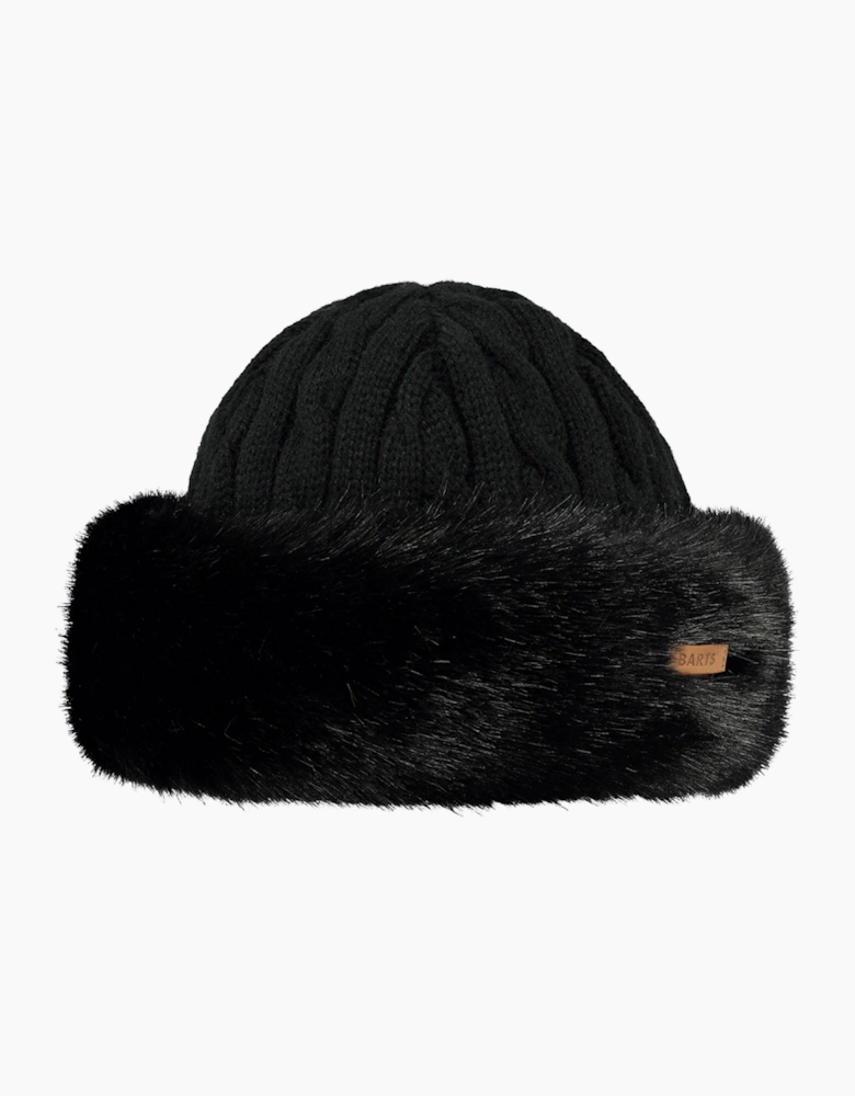 Barts Womens Fur Cable Band Hat