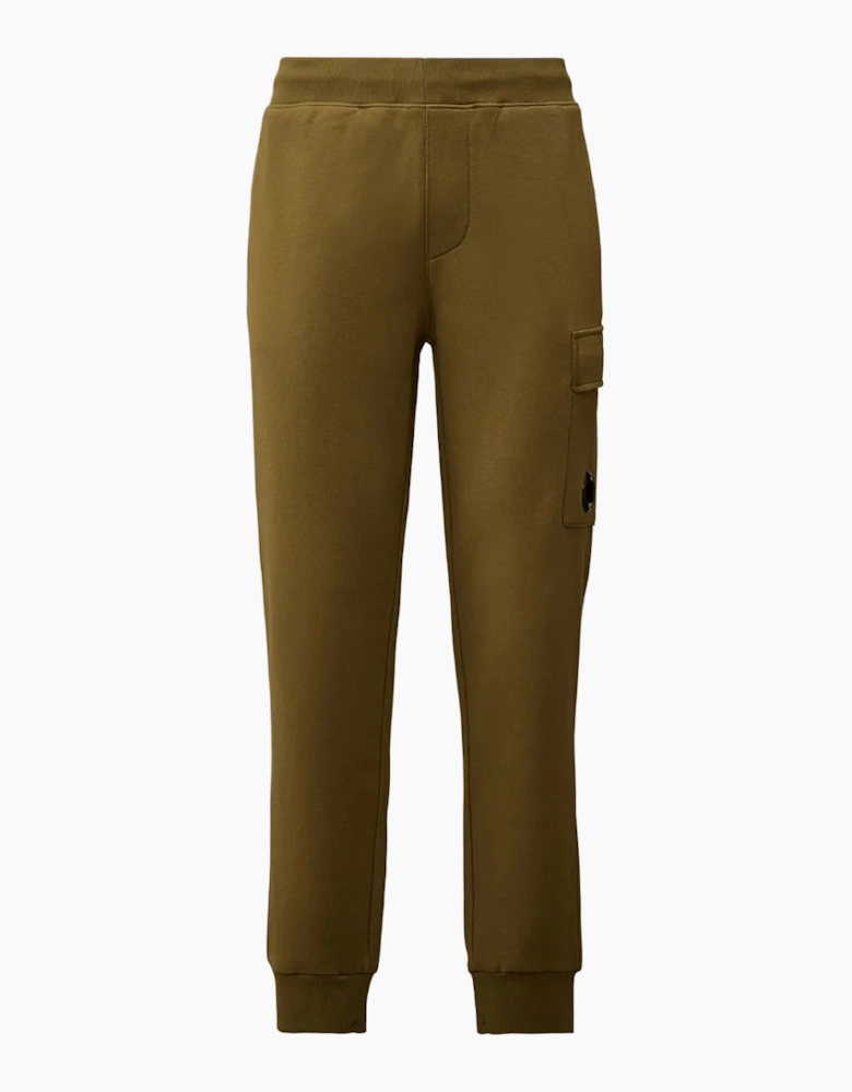 Diagonal Raised Fleece Lens Sweatpants