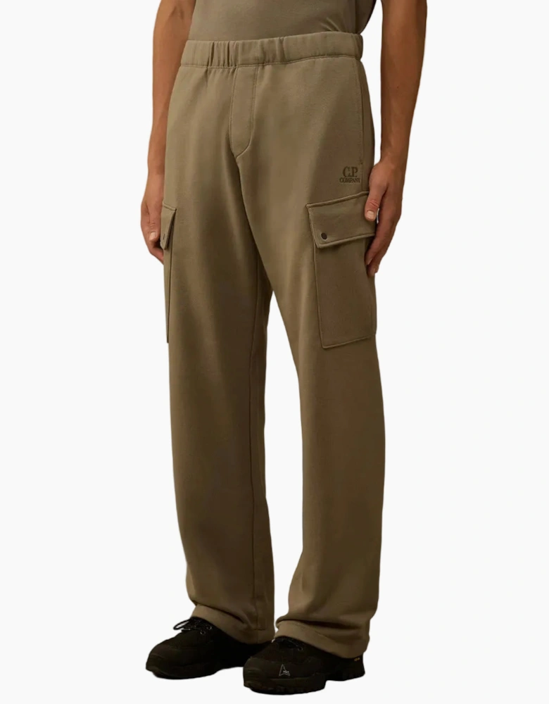 Diagonal Raised Fleece Logo Sweat Cargos