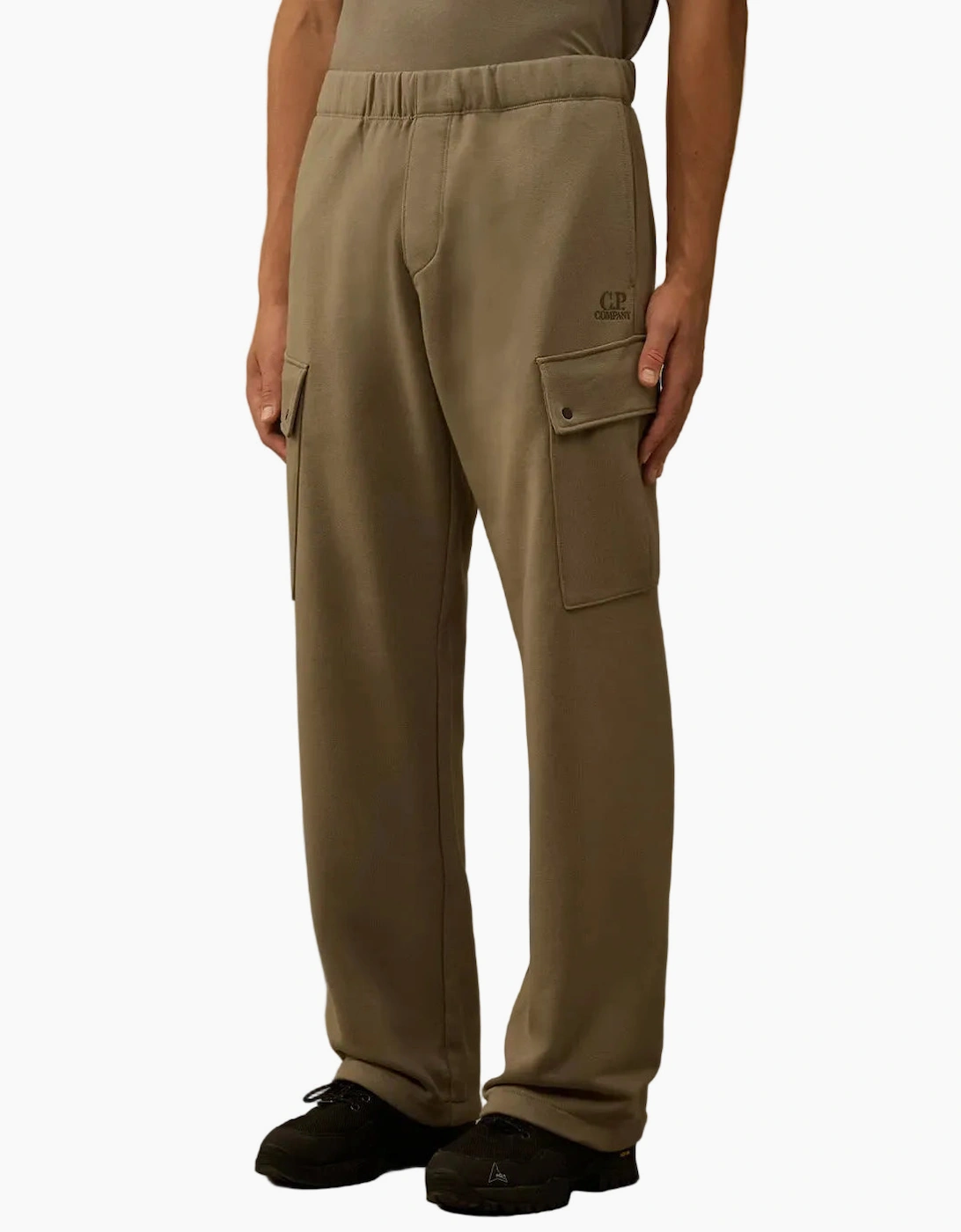 Diagonal Raised Fleece Logo Sweat Cargos