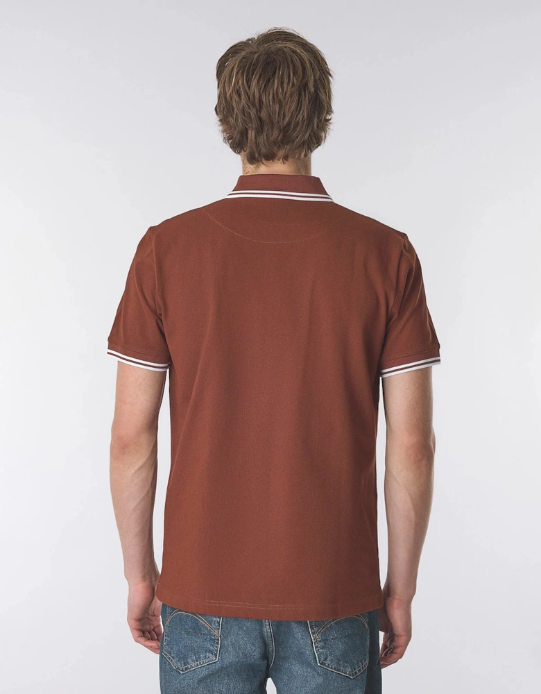 Pretty Green Rayner SS Polo Red