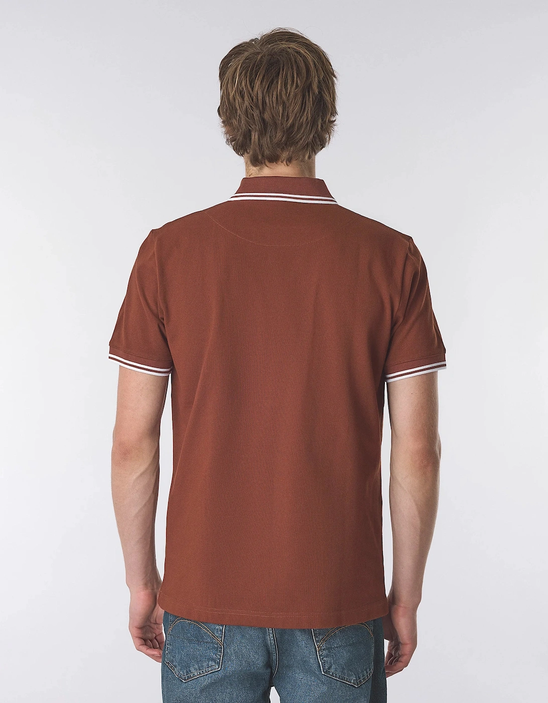 Pretty Green Rayner SS Polo Red