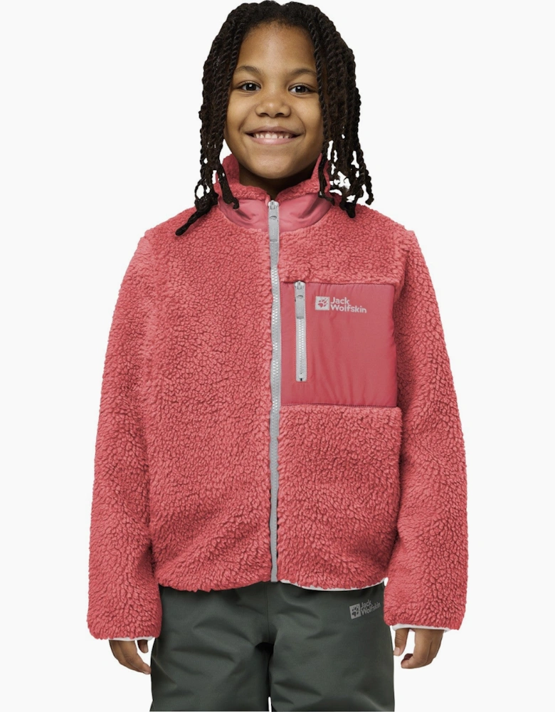 Jack Wolfskin Kids Ice Curl Full Zip Soft Fleece Jacket