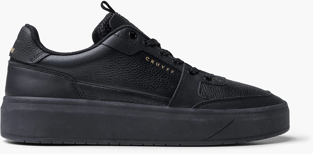 Cruyff Shoes Endorsed Pro Leather Men's Black Trainers
