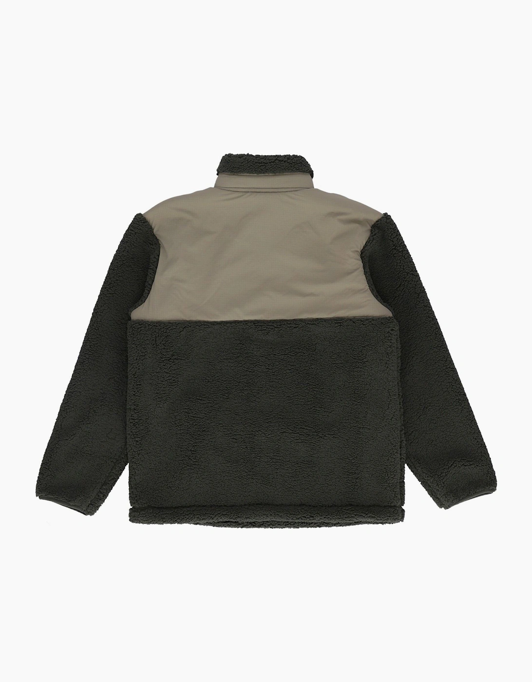 Hunter Elements 1/4 Zip Borg Fleece Polyester Men's Green Fleece Pullover