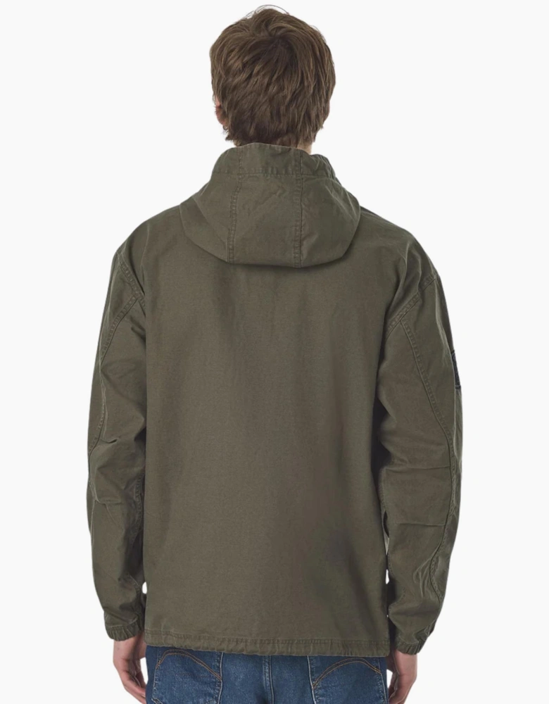 Pretty Green Hatton Smock Khaki Jacket