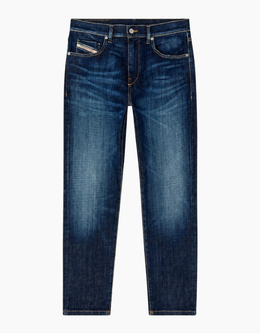2019 D-Strukt Slim Fit Dark Wash Blue Jeans