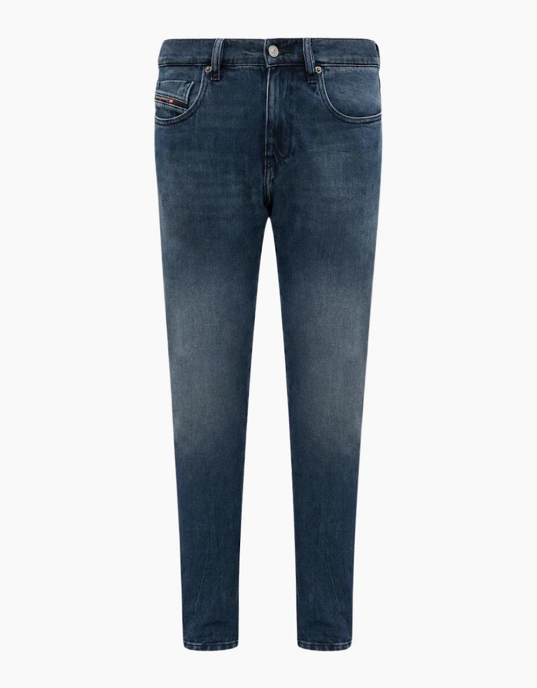 2019 D-Strukt Slim Fit Dark Indigo Blue Jeans