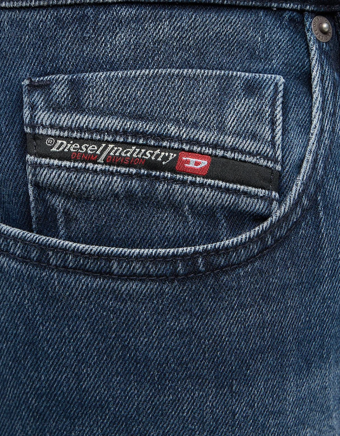 2019 D-Strukt Slim Fit Dark Indigo Blue Jeans