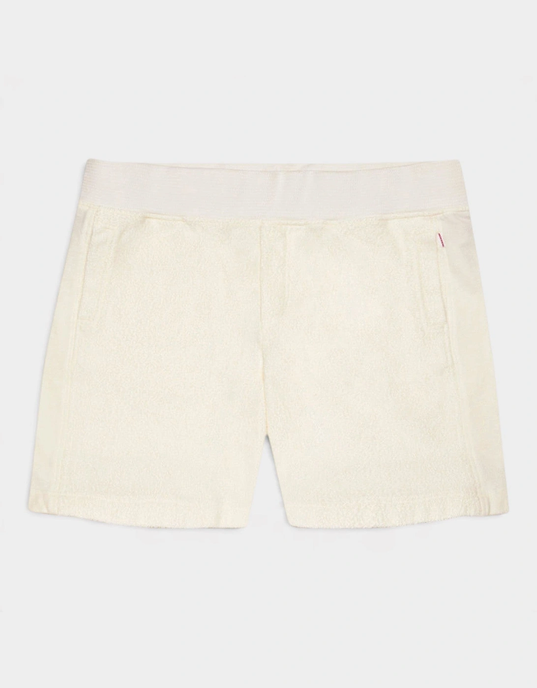 Afador Mix Texture Shorts White Sand