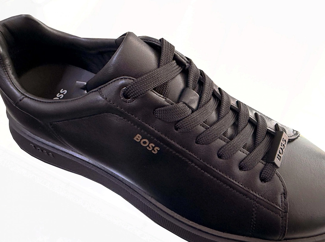 Hugo Boss Men's Black Bulton Runn Trainers
