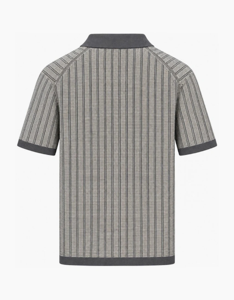 Hugo Boss Men's Navy Kodd Knitted Polo Shirt